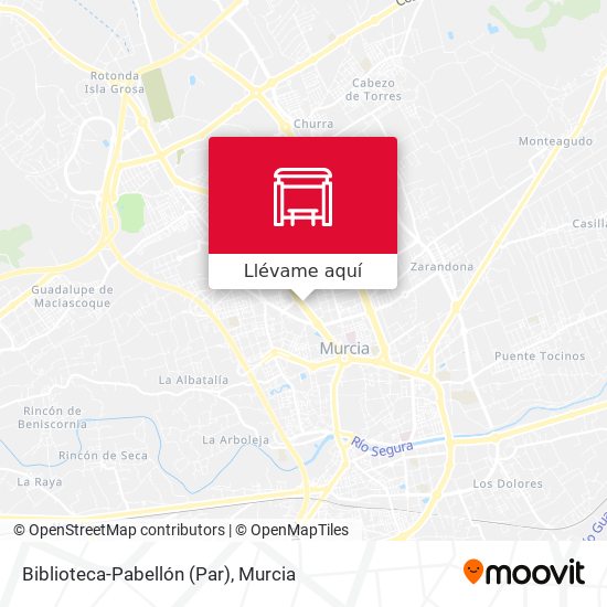 Mapa Biblioteca-Pabellón (Par)