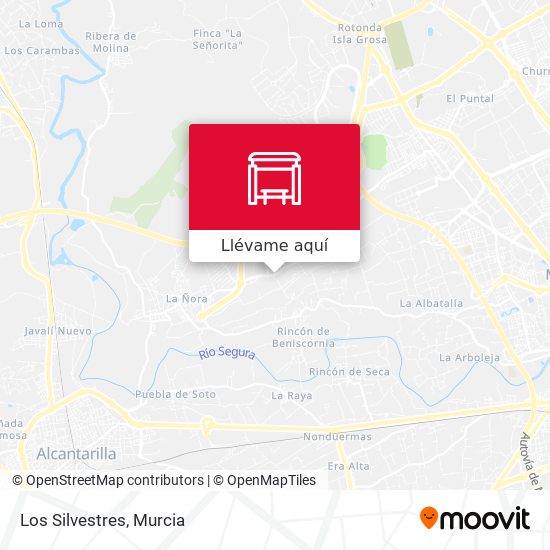 Mapa Los Silvestres