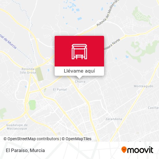Mapa El Paraíso