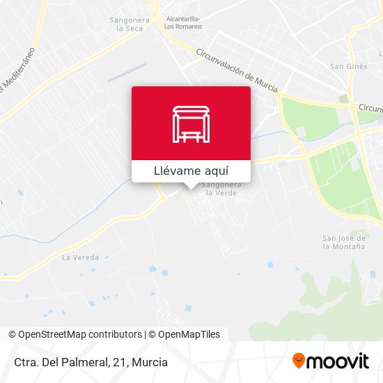 Mapa Ctra. Del Palmeral, 21