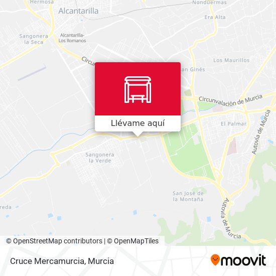 Mapa Cruce Mercamurcia