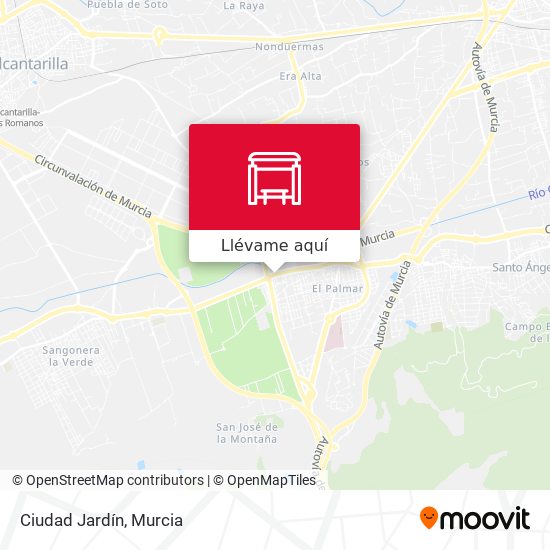 Mapa Ciudad Jardín