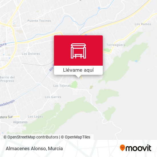 rociar Tienda servidor Cómo llegar a Almacenes Alonso en Murcia en Autobús o Tren ligero?