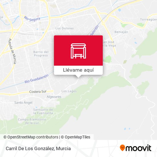 Mapa Carril De Los González