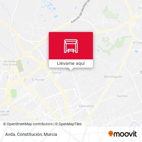 Mapa Avda. Constitución
