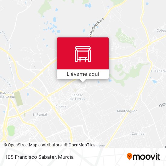Mapa IES Francisco Sabater