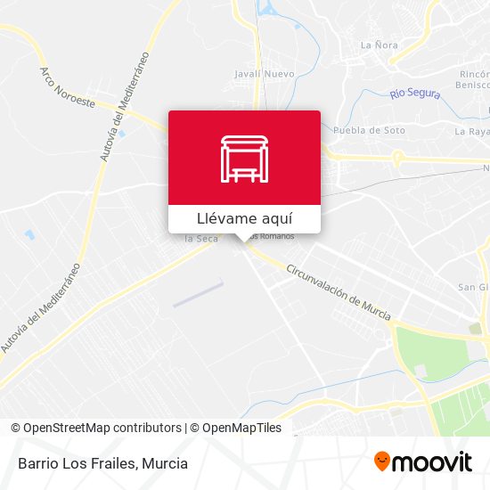 Mapa Barrio Los Frailes