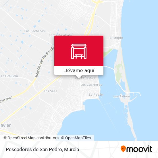 Mapa Pescadores de San Pedro