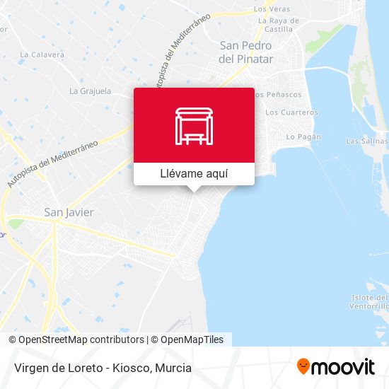 Mapa Virgen de Loreto - Kiosco