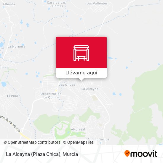 Mapa La Alcayna (Plaza Chica)