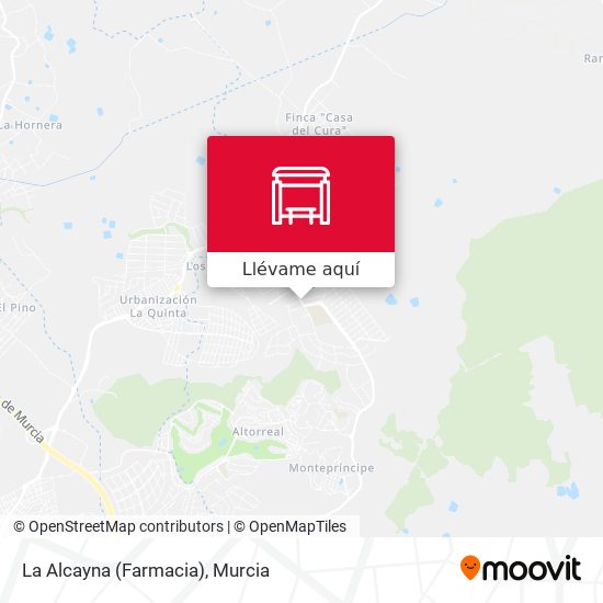 Mapa La Alcayna (Farmacia)