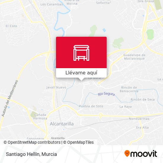 Mapa Santiago Hellín