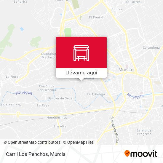 Mapa Carril Los Penchos
