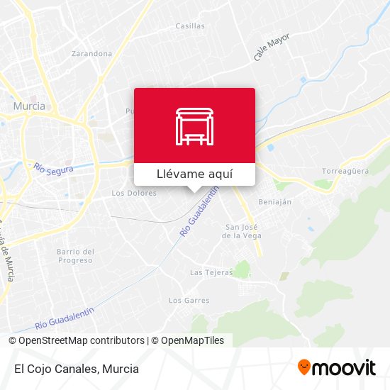 Mapa El Cojo Canales