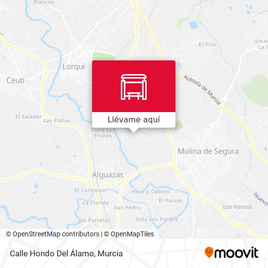 Mapa Calle Hondo Del Álamo