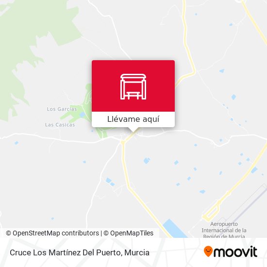 Mapa Cruce Los Martínez Del Puerto