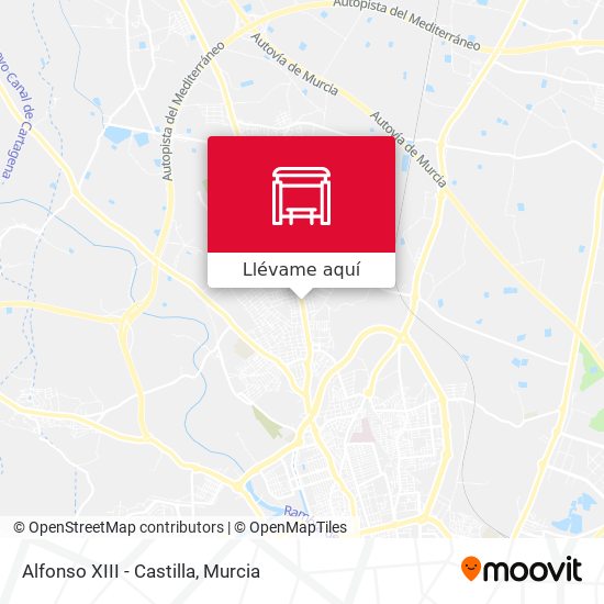 Mapa Alfonso XIII - Castilla