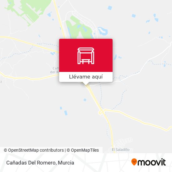 Mapa Cañadas Del Romero