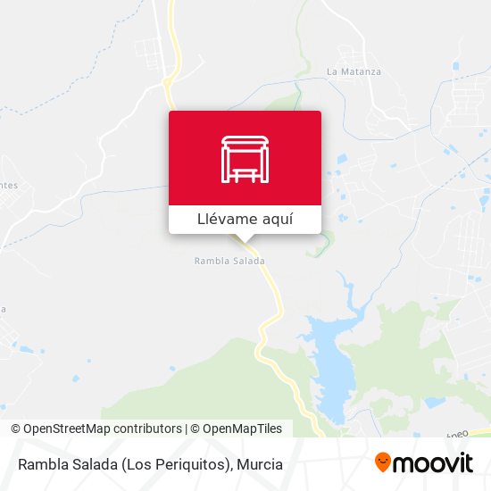 Mapa Rambla Salada (Los Periquitos)