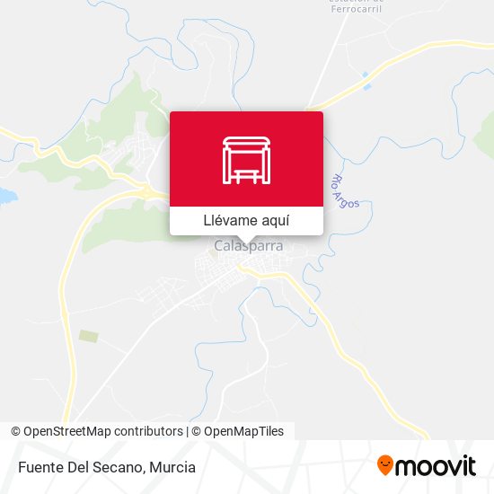 Mapa Fuente Del Secano