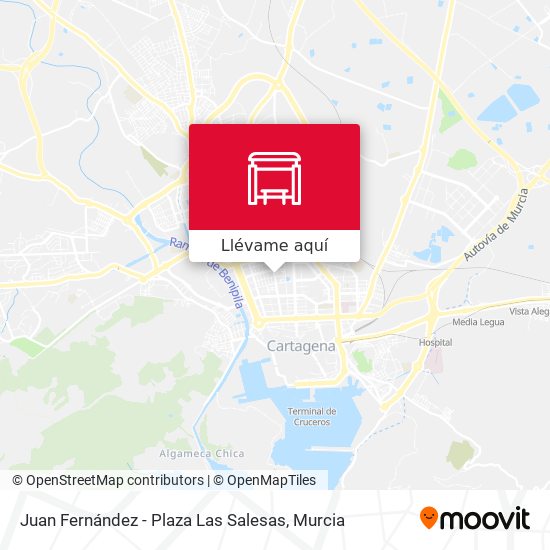 Mapa Juan Fernández - Plaza Las Salesas