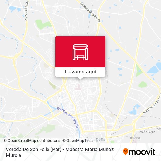Mapa Vereda De San Félix (Par) - Maestra María Muñoz