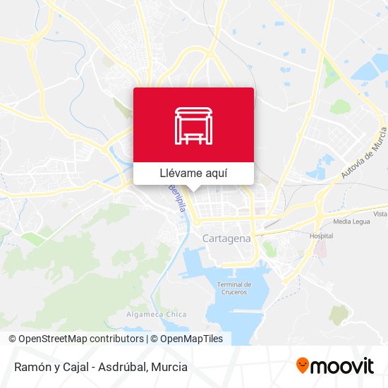 Mapa Ramón y Cajal - Asdrúbal