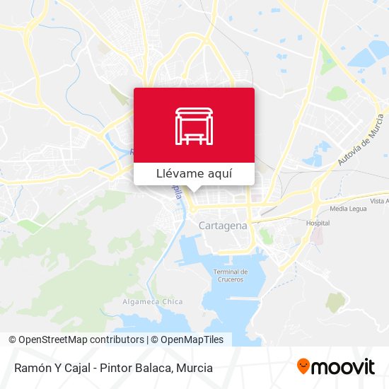 Mapa Ramón Y Cajal - Pintor Balaca