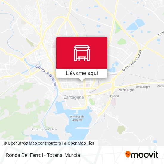 Mapa Ronda Del Ferrol - Totana