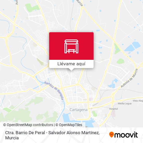 Mapa Ctra. Barrio De Peral - Salvador Alonso Martínez