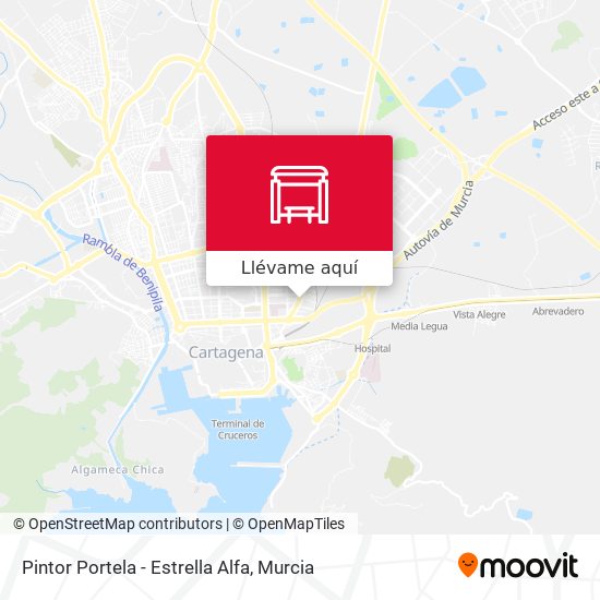 Mapa Pintor Portela - Estrella Alfa