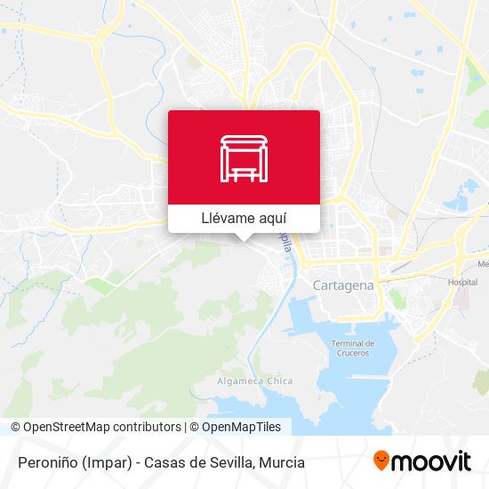 Mapa Peroniño (Impar) - Casas de Sevilla