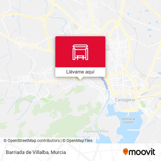 Mapa Barriada de Villalba