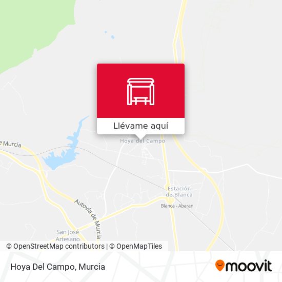 Mapa Hoya Del Campo
