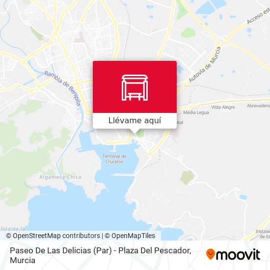 Mapa Paseo De Las Delicias (Par) - Plaza Del Pescador