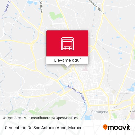 Mapa Cementerio De San Antonio Abad