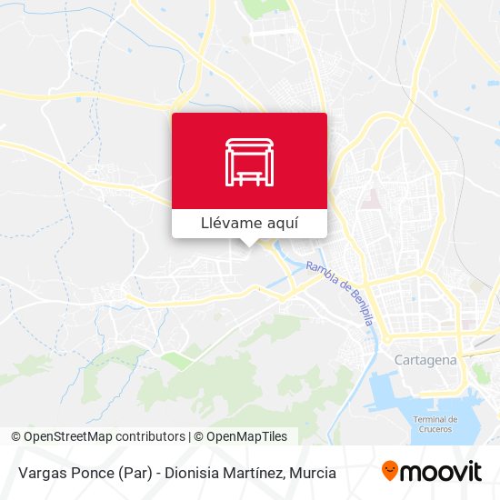 Mapa Vargas Ponce (Par) - Dionisia Martínez