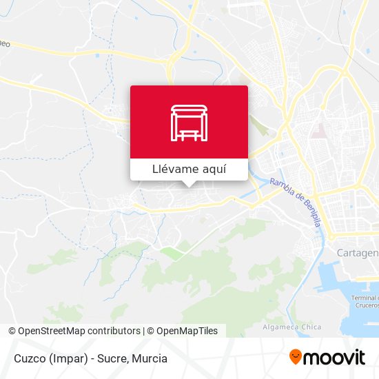 Mapa Cuzco (Impar) - Sucre