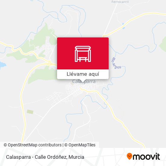Mapa Calasparra - Calle Ordóñez