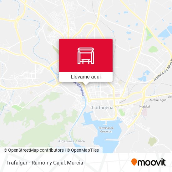 Mapa Trafalgar - Ramón y Cajal