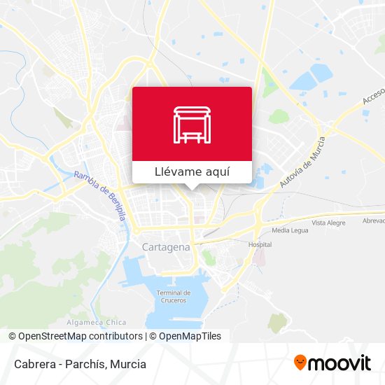 Mapa Cabrera - Parchís