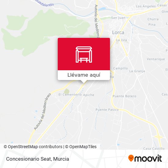 Mapa Concesionario Seat