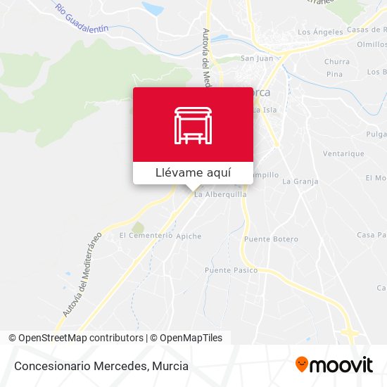 Mapa Concesionario Mercedes