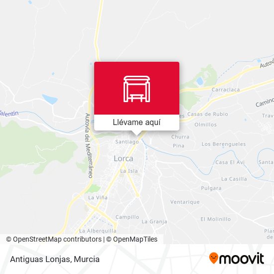 Mapa Antiguas Lonjas