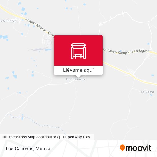 Mapa Los Cánovas