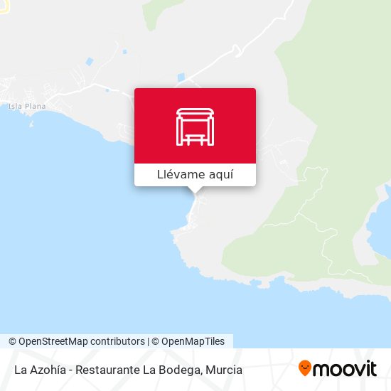 Mapa La Azohía - Restaurante La Bodega