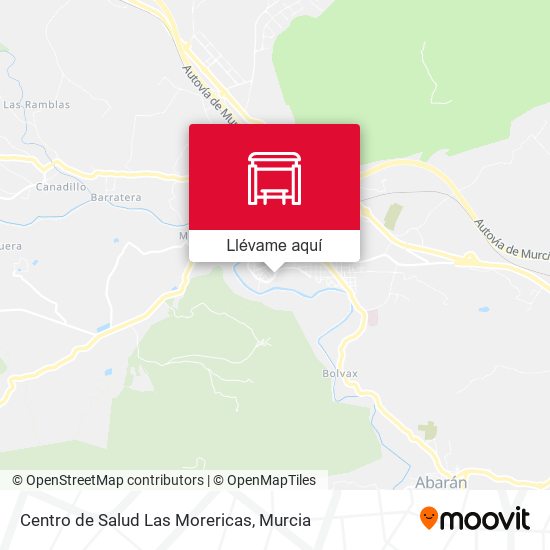Mapa Centro de Salud Las Morericas