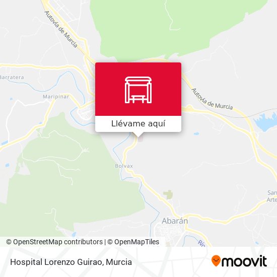 Mapa Hospital Lorenzo Guirao