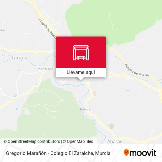 Mapa Gregorio Marañón - Colegio El Zaraiche