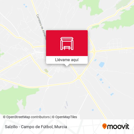 Mapa Salzillo - Campo de Fútbol